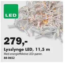 Biltema Lysslynge LED, 11,5 m, NOK 279 tilbud