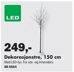 Biltema Dekorasjonstre, 150 cm, NOK 249 tilbud
