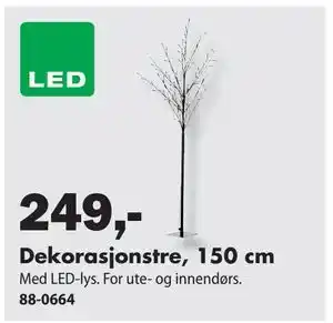 Biltema Dekorasjonstre, 150 cm, NOK 249 tilbud