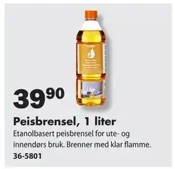 Biltema Peisbrensel, 1 liter, NOK 39.9 tilbud