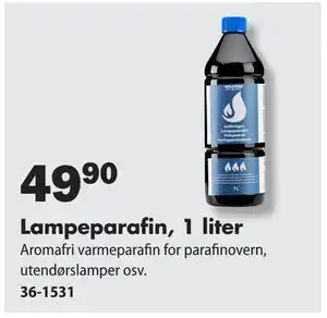 Biltema Lampeparafin, 1 liter, NOK 49.9 tilbud