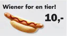 Biltema Wiener for en tier!, NOK 10 tilbud