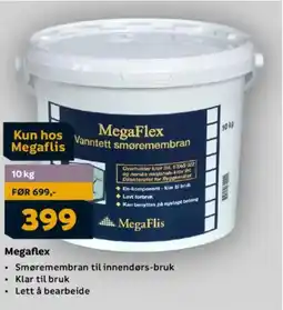 Megaflis MEGAFLEX tilbud