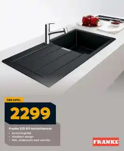 Megaflis FRANKE SID 611 tectonitevask tilbud