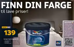 Megaflis NORDSJO Original Vegg Matt 10 tilbud