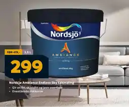 Megaflis NORDSJO Ambiance Endless Sky takmaling tilbud