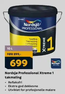 Megaflis NORDSJO Professional Xtreme 1 takmaling tilbud