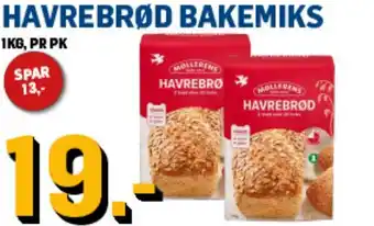 Havrebrød bakemiks