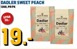 Price Lagerbutikk Dadler sweet peach tilbud