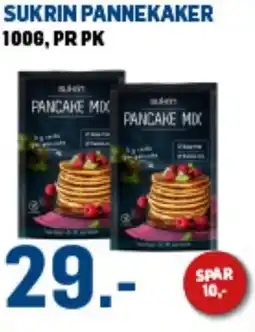 Price Lagerbutikk Sukrin pannekaker tilbud