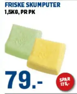 Price Lagerbutikk Friske skumputer tilbud