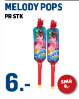 Price Lagerbutikk Melody pops tilbud