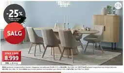 Bohus NOLA spisebord, NOK 8999 tilbud