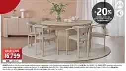 Bohus HONEY spisebord, NOK 16799 tilbud