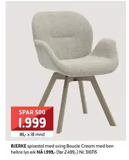 Bohus BJERKE, NOK 1999 tilbud