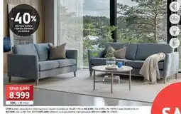 Bohus ETON 3 seter, NOK 8999 tilbud