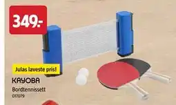 Jula Bordtennissett, NOK 349 tilbud