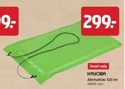 Jula Akemadrass 120 cm, NOK 299 tilbud