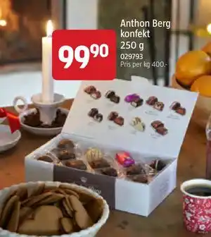 Jula Anthon Berg konfekt 250 g, NOK 99.9 tilbud