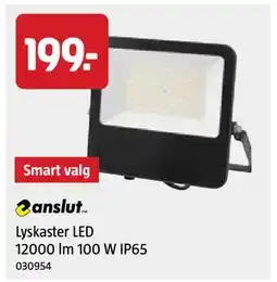 Jula Lyskaster LED 12000 lm 100 W IP65, NOK 199 tilbud
