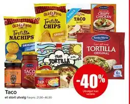 Spar Taco tilbud