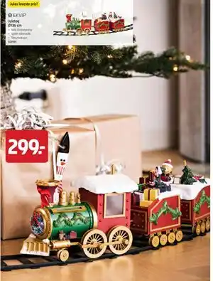 Jula Juletog Ø136 cm, NOK 299 tilbud