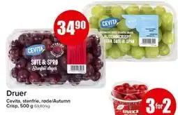 Spar Druer, NOK 34.9 tilbud