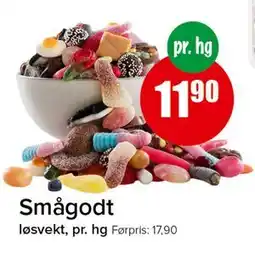 Spar Smågodt, NOK 11.9 tilbud