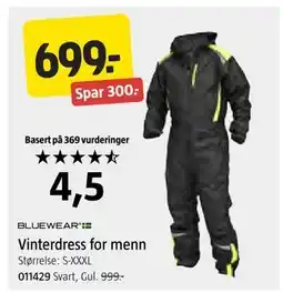 Jula Vinterdress for menn, NOK 699 tilbud