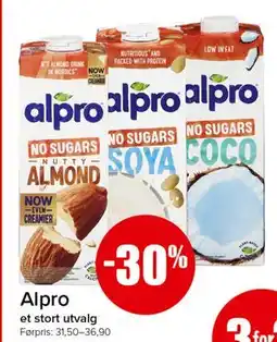 Spar Alpro tilbud