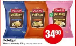 Spar Potetgull, NOK 34.9 tilbud