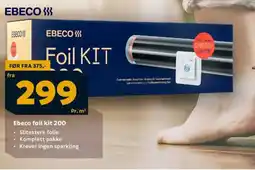 Megaflis Ebeco foil kit 200 tilbud