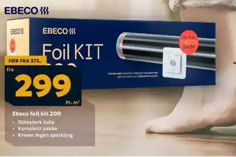 Megaflis Ebeco foil kit 200 tilbud