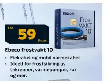 Megaflis Ebeco frostvakt 10 tilbud