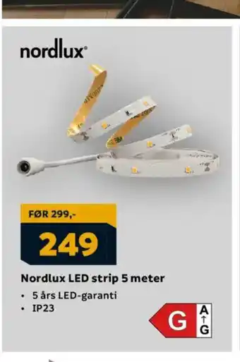 Megaflis Nordlux® nordlux led strip 5 meter tilbud
