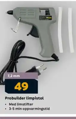 Megaflis Probuilder limpistol tilbud