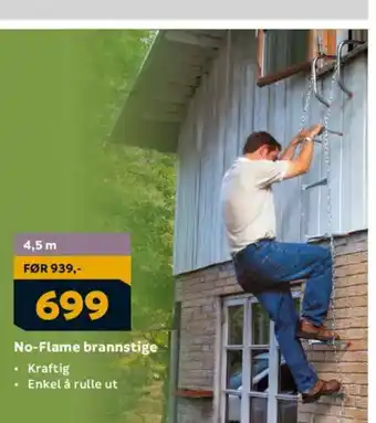 Megaflis No-Flame brannstige tilbud