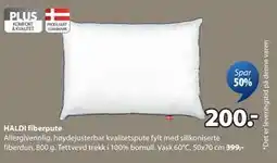 JYSK HALDI fiberpute., NOK 200 tilbud