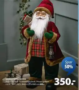 JYSK HORNSTEN julenisse, NOK 350 tilbud