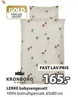 JYSK LERKE babysengesett, NOK 165 tilbud