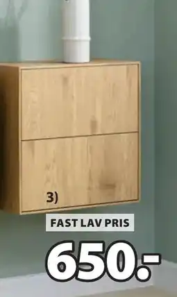 JYSK GEDSER møbelserie, NOK 650 tilbud