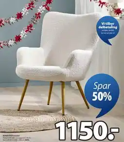 JYSK HUNDESTED lenestol, NOK 1150 tilbud