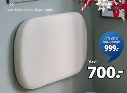 JYSK GREJS sengegavl tilbud