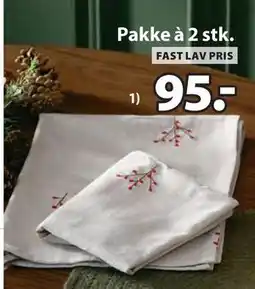 JYSK HYME kjøkkenhåndkle, NOK 95 tilbud