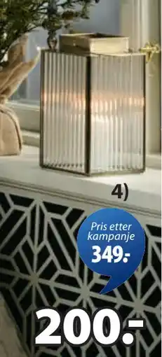 JYSK UVIT lyslykt, NOK 200 tilbud