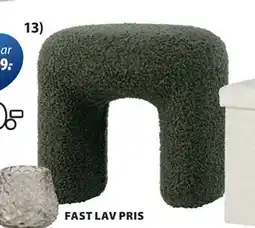 JYSK ANDST puff, NOK 400 tilbud