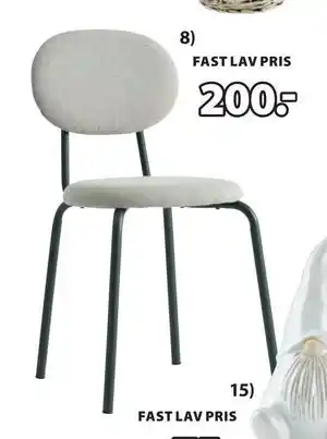 JYSK MALT spisestol, NOK 200 tilbud