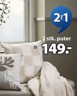 JYSK MAIBLOM pyntepute., NOK 149 tilbud