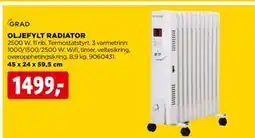 jem & fix OLJEFYLT RADIATOR, NOK 1499 tilbud