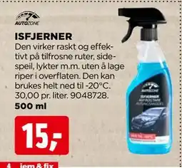 jem & fix ISFJERNER, NOK 15 tilbud